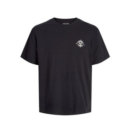 Jack & Jones maglia mezza manica taglie forti uomo colore nero 12275788