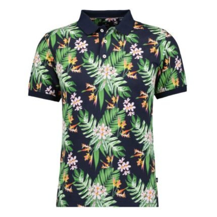 Ragman polo mezza manica taglie forti uomo colore fantasia nero 368693/071