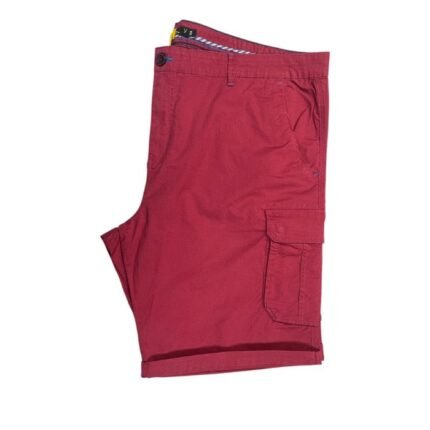 Maxfort bermuda cargo taglie forti uomo colore rosso cardinale E2209-0221